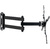 Кронштейн для телевизора Kromax DIX-13 черный 15"-42" макс.20кг настенный поворотно-выдвижной и наклонный