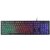 Oklick 550ML Клавиатура USB slim Multimedia LED белый