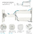 Kromax ATLANTIS-40 white,  Кр. стал. наст. для TV 22"-65",  max 40 кг,  5 ст св.,  нак. +5°-15°,  пов. 180°,  от ст. 60-523 мм,  max VESA 400x400 мм
