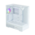 ZALMAN P40 Prism,  ATX,  WHITE,  WINDOW,  2x3.5",  3x2.5",  1xUSB TYPE-C,  2xUSB3.0,  REAR 1x120mm ARGB