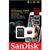 Флеш карта microSD 32GB SanDisk microSDHC Class 10 UHS-I A1 V30 U3 Extreme Pro  (SD адаптер) 100MB / s