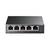 TP-Link TL-SF1005P 5-портовый 10 / 100 Мбит / с настольный коммутатор с 4 портами PoE SMB