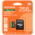 Флеш карта microSD A-DATA 256GB microSDXC Class 10 UHS-I U3 V30 A2 180 / 160 MB / s  (SD адаптер)