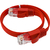 GCR Патч-корд PROF плоский прямой 2.0m,  UTP медь кат.6,  красный,  30 AWG,  ethernet high speed 10 Гбит / с,  RJ45,  T568B,  GCR-52859