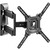 Кронштейн ONKRON 32-55" макс. 400 х 400,  2 колена,  наклон -5 + 8,  поворот 180 макс,  от стены 55-500 мм,  черный