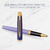 Ручка роллер Waterman Hemisphere Colour Blocking  (2179922) Purple GT F черн. черн. подар.кор.