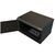 Шкаф Hyperline WRline WR-TW-0945-SR-RAL9004 настенный 19-дюймовый  (19"),  9U,  500x600х450мм,  цельнометаллическая дверь с замком,  цвет черный  (RAL9004)  (разобранный)