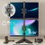 ONKRON D208FS Кронштейн для 2-х мониторов 13-32" макс. 100*100,  подставка,  наклон 45? макс.,  поворот 180?,  нагрузка 2x8кг,  вертикальное размещение