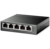 Easy Smart Gigabit 5-port switch with 4 PoE + ports,  metal case,  desktop installation,  PoE budget-65W,  802.1 q VLAN support