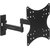 Кронштейн для телевизора Ultramounts UM 877 черный 23"-42" макс.20кг настенный поворотно-выдвижной и наклонный
