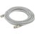 Кабель Патч-корд Lanmaster FTP LAN-PC45 / S6A-5.0-GY вилка RJ-45-вилка RJ-45 кат.6А 5м серый LSZH  (уп.:1шт)