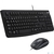 Logitech Desktop MK120,  Black  (USB,  keyboard: waterproof,   mouse: optical,  1000dpi,  3btn+Scroll) Retail