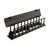 Hyperline CMF-2U-FPL106-MCOV-RAL9005 Кабельный организатор с крышкой,  глубина 106 мм,  19",  2U