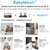 TP-Link Archer C6 AC1200 Dual Band Wireless Gigabit Router,  867Mbps at 5GHz + 300Mbps at 2.4GHz,  802.11ac / a / b / g / n,  5 Gigabit Ports,  4 fixed antennas
