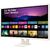 LG MyView 32SR50F-W 31.5'' FHD Smart Monitor,  IPS,  250cd / m2,  16:9,  5мс  (GtG),  1200:1,  60Hz,  178 / 178,  speakers 5Wx2,  внешний БП,  2xHDMI,  USB,  VESA 100x100 mm,  webOS