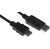 Кабель аудио-видео Buro HDMI  (m) / DisplayPort  (m) 1.8м. феррит.кольца Позолоченные контакты черный  (BHP RET HDMI_DPP18)