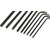 WERA  (WE-024244) 967 L / 9 TORX® HF Набор Г-образных ключей с фиксирующей функцией,  BlackLaser,  9 предметов