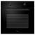 Электрический духовой шкаф EVELUX,  Hi-Tech,  60 см,  объем 65 л,  поворотные переключатели,  защитное отключение,  конвекция,  4 режима,  2 стекла в дверце,  максимальная температура 250 градусов,  энергоэффективность А,  цвет черный