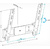 Кронштейн Holder /  32-65" макс 400x400,  наклон -8+17°,  от стены 68мм,  вес до 40кг