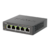 D-Link DGS-1005P / B3A Неуправляемый коммутатор с 5 портами 10 / 100 / 1000Base-T  (4 порта PoE 802.3af / at,  PoE-бюджет 60 Вт)
