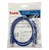 Патч-корд Buro UTP 4 пары cat5E CCA molded 1м голубой RJ-45  (m)-RJ-45  (m)