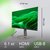 Монитор Digma 27" Progress 27P705Q черный IPS LED 5ms 16:9 HDMI M / M матовая HAS 300cd 178гр / 178гр 2560x1440 75Hz FreeSync DP 2K 6.1кг