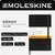 Блокнот Moleskine CLASSIC QP050 Medium 115x180мм 240стр. линейка твердая обложка черный