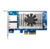 Сетевая карта /  QNAP QXG-10G2T Dual-port BASET 10GbE network expansion card; low-profile form factor; PCIe Gen3 x4
