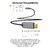 VCOM CU423MC-1.8M Кабель-адаптер USB 3.1 Type-Cm --> HDMI A (m) 4K@60Hz,  1.8m , Aluminium Shell, VCOM  <CU423MC-1.8M>