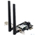 адаптер ASUS PCE-BE6500  /  /  WI-FI 7 802.11be,  2882 + 688Mbps,  PCI-E Adapter,  2 antenna