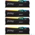 Память оперативная /  Kingston 64GB 5200MT / s DDR5 CL40 DIMM  (Kit of 4) FURY Beast RGB XMP