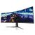 ASUS 49" ROG Strix XG49VQ VA LED изогнутый 3840x1080,  4ms,  450cd / m2,  178° / 178°,  3000:1,  HDMI*2,  DP,  USB-Hub,  144Hz,  HDR,  колонки,  FreeSync,  Tilt,  Swivel,  HAS,  VESA,  Black
