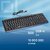 Клавиатура Oklick 180V2 черный USB