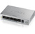 Zyxel GS1005HP,  5xGE  (4xPoE+),  настольный,  металлический,  бесшумный,  бюджет PoE 60 Вт