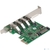 Exegate EX283716RUS Контроллер EXE-314 PCI-E 2.0,  4*USB3.0 ext,  разъем доп.питания  (OEM)