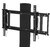 Подставка для телевизора Holder PR-107 черный 32"-70" макс.60кг напольный поворот и наклон