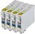 Комплект струйных картриджей Cactus CS-EPT0925 для Epson Stylus C91 CX4300 T26 T27 TX106