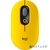 Logitech 910-006546 POP Mouse with emoji желтый / черный оптическая  (4000dpi) беспроводная BT / Radio USB  (4but)