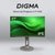 Монитор Digma 27" Progress 27P705Q черный IPS LED 5ms 16:9 HDMI M / M матовая HAS 300cd 178гр / 178гр 2560x1440 75Hz FreeSync DP 2K 6.1кг