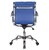 Бюрократ CH-993-Low / blue,  Кресло,  низкая спинка,  синий,  иск.кожа