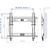 Kromax IDEAL-6 new white,  наст. для TV 15"-47",  max 35 кг,  1 ст св.,  нак. 0°-8°,  от ст. 20 мм,  max VESA 200x200 мм.