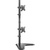 ONKRON D208FS Кронштейн для 2-х мониторов 13-32" макс. 100*100,  подставка,  наклон 45? макс.,  поворот 180?,  нагрузка 2x8кг,  вертикальное размещение