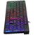 Oklick 550ML Клавиатура USB slim Multimedia LED белый