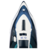 Утюг Centek CT-2319 Blue 1800Вт,  антипригарное покрытие,  мощный паровой удар,  самоочистка,  180мл