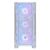Корпус MSI MAG FORGE M100R WHITE Mini-Tower,  MATX,  1xUSB 3.0,  2xUSB 2.0,  4x120mm ARGB Fan,  ARGB Control Board,  Tempered Glass Window,  Brown Box  (932220)