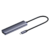 USB-концентратор Netac Hub WF13,  Type-C to USB3.0+USB2.0*2+100W PD+HDMI  (repl. NT08WF13-30GR)
