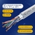 Кабель NEOMAX [NM21011] F / UTP cat.5e 4 пары  (305 м) 0.48 мм  (24 AWG) Медь LSZH,  серый
