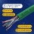 Кабель NEOMAX [NM710021] U / UTP cat.5e 4x2x0.52,  24 AWG,  Медь,  внутренний,  PVCLS нг (А)-LSLTx,  305м,  зеленый