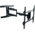 Кронштейн для телевизора Kromax ATLANTIS-60 черный 22"-65" макс.40кг настенный поворотно-выдвижной и наклонный
