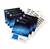 HP Ultrium6  6, 25Tb  bar code label pack  (100 data + 10 cleaning) for C7976A  (for libraries & autoloaders)